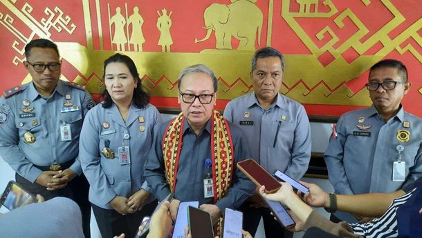 Kemenkumham Lampung Paparkan Hasil Evaluasi Pemenuhan Rencana Kerja Tahunan 2023