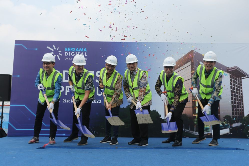 BDDC Gelar Topping Off JST Site Pusat Data Tier IV di Jakarta