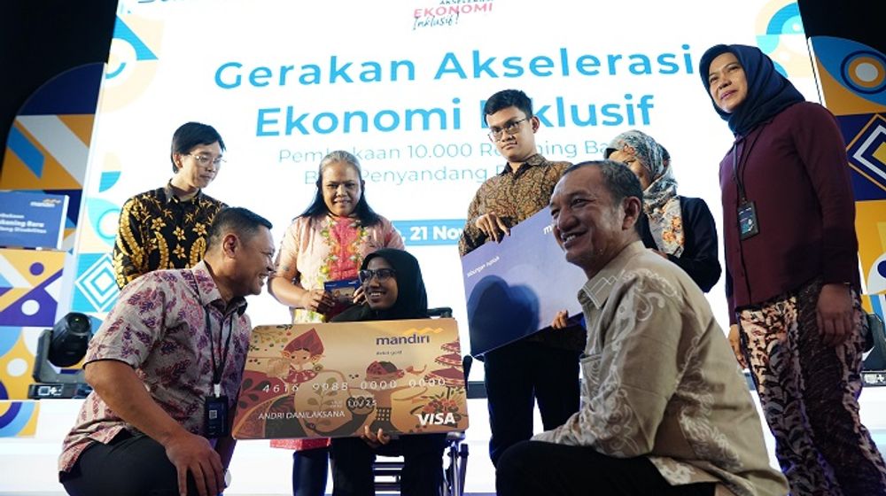 Gerakan Akselerasi Ekonomi Inklusif dengan Pembukaan 10.000 Rekening Tabungan