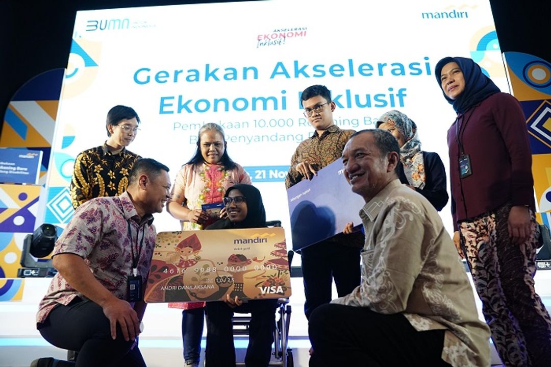 Gerakan Akselerasi Ekonomi Inklusif dengan Pembukaan 10.000 Rekening Tabungan (TrenAsia)