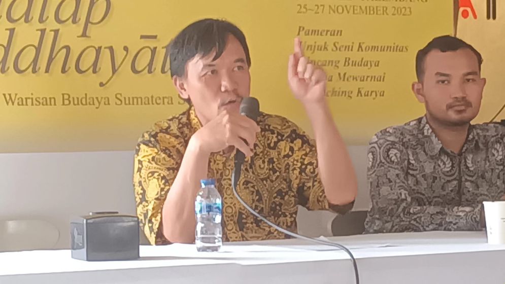  Kepala Balai Pelestarian Kebudayaan Wilayah VI, Sumsel, Kristanto Januardi