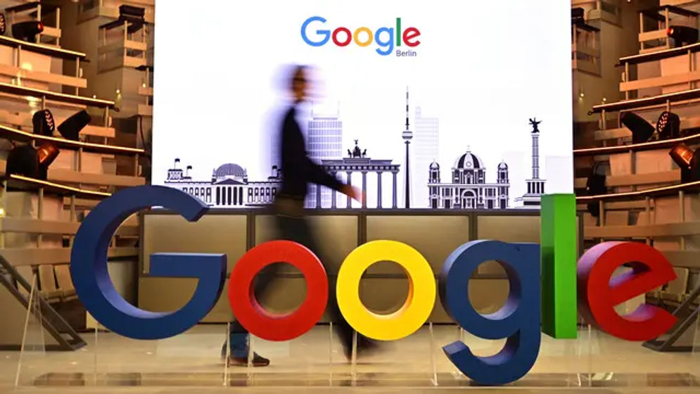 Ilustrasi logo Google