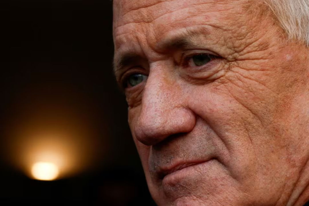 Menteri Kabinet Darurat Israel dan Politisi Pposisi Benny Gantz (Reuters/Evelyn Hockstein)