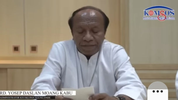 Vikjen Keuskupan Agung Ende RD Yosef Daslan Moang Kabu  Ditunjuk sebagai Administrator Diosesan 