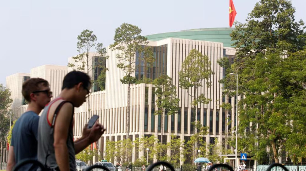 Gedung Majelis Nasional (Parlemen) Vietnam di Hanoi