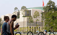 Gedung Majelis Nasional (Parlemen) Vietnam di Hanoi
