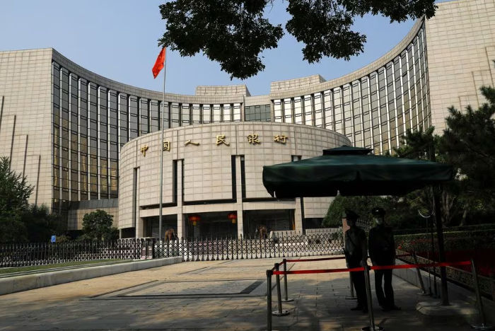 People's Bank of China, Bank Sentral (PBOC), di Beijing, China (Reuters/Tongzhou Wang)