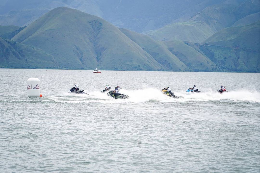 Aquabike Jetski World Championship 2023" di  Danau Toba Beri Dampak Ekonomi Sektor Parekraf.