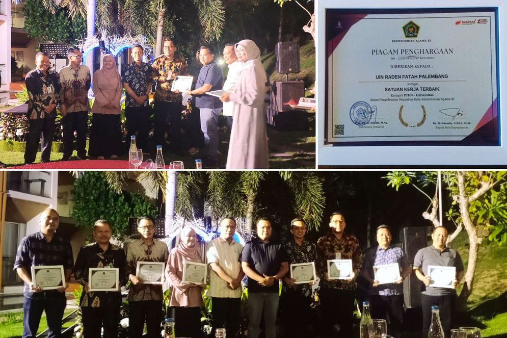 Kategori PTKN Universitas: UIN Raden Fatah Berhasil Menjadi Satuan Kerja Terbaik se-Indonesia