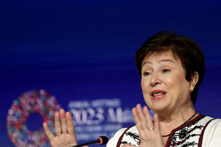 Direktur Pelaksana Dana Moneter Internasional Kristalina Georgieva (Reuters/Susana Vera)