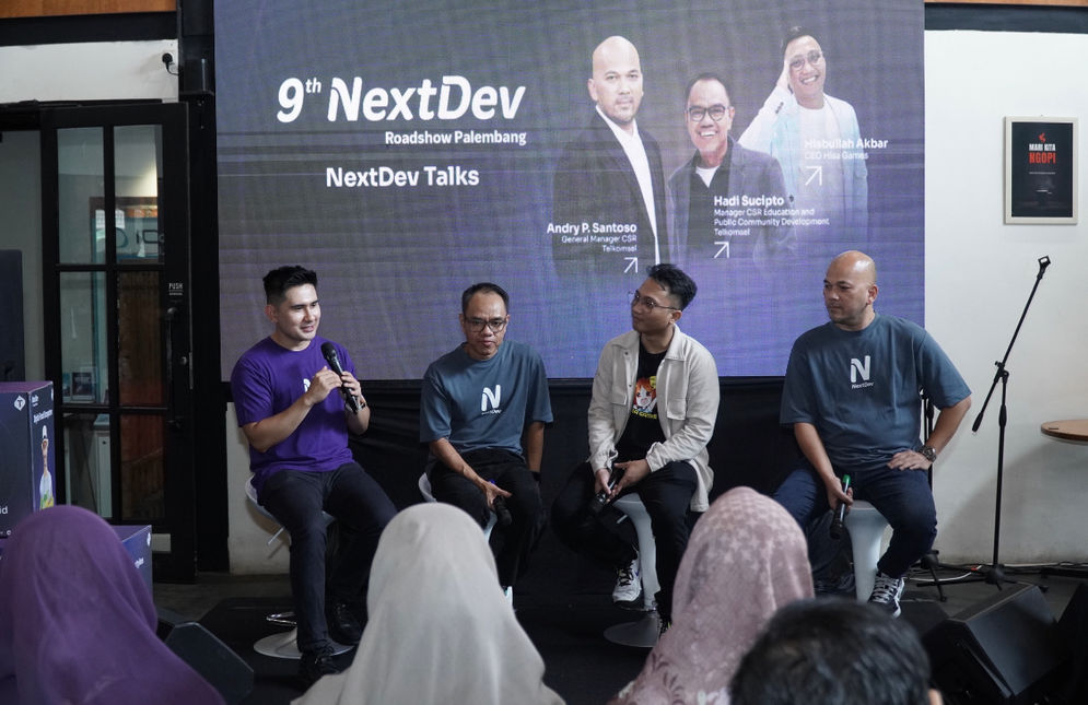 NextDev Local Hero Roadshow, Telkomsel Ciptakan Dampak Sosial Berkelanjutan Terapkan Prinsip ESG