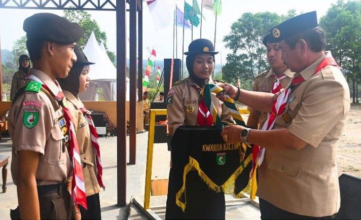 Kepala Dinas Pendidikan, Pemuda dan Olahraga (Disdikpora) Kabupaten Penajam Paser Utara (PPU) Alimuddin mewakili Penjabat (Pj) Bupati PPU, Makmur Marbun membuka KDS Kaltim 2023