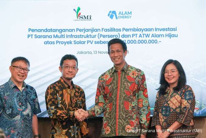 Penandatanganan pemberian fasilitas pembiayaan dilaksanakan di kantor PT SMI di Sahid Sudirman Center, Jakarta, pada tanggal 13 November 2023.