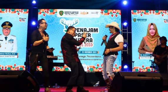 Andi /rif Dan Iroel Maulana Ramaikan Penajam Paser Utara Festival 2023