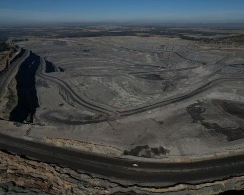 Tambang Batu Bara Gunung Owen Glencore Digambarkan di Ravensworth, Australia