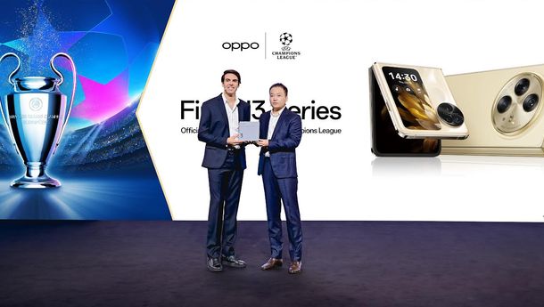  OPPO Find N3 Series Jadi Smartphone Resmi Ajang UEFA Champions League