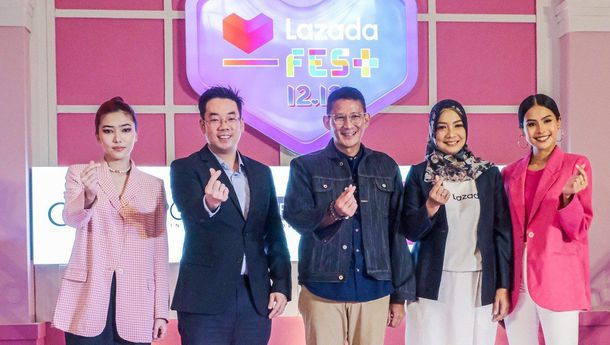 Menparekraf Berharap Lazada Fest 12.12 Pop Up Festival Bisa Perkuat Pertumbuhan Brand Lokal