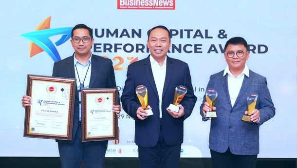  Jasa Raharja Raih Empat Penghargaan Bergengsi di Ajang Human Capital & Performance Award 2023