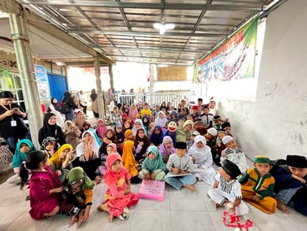 Kolaborasi Kampung Pandai-PMI Sumatera Selatan Edukasi Stunting