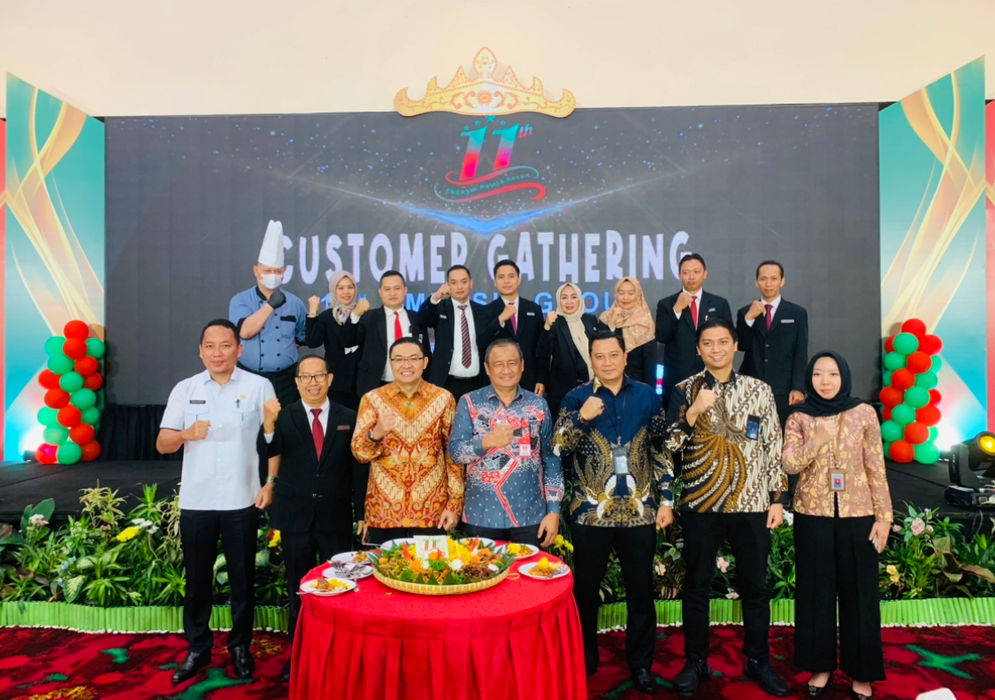 Emersia Group menggelar Customer Gathering dengan tema 'Bersinergi Maju Bersama' pada Kamis, 7 Desember 2023