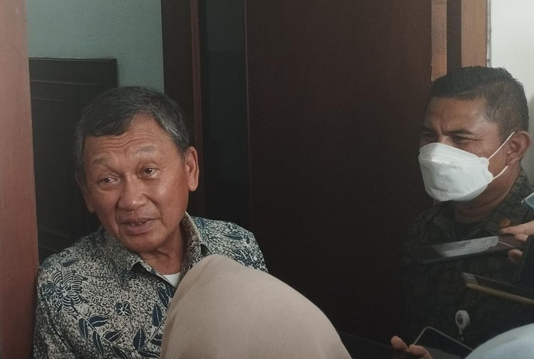 Menteri ESDM Arifin Tasrif di Kementerian ESDM pada Jumat, 8 Desember 2023.