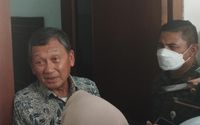 Menteri ESDM Arifin Tasrif di Kementerian ESDM pada Jumat, 8 Desember 2023.