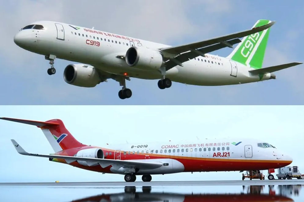 Pesawat C919 dan ARJ21 buatan China akan mengunjungi Hong Kong selama enam hari mulai Selasa 12 Desember 2023 mendatang. 