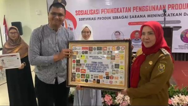 Pemkot Berikan Sertifikat HAKI dan Verifikasi Halal Gratis ke 107 UMKM