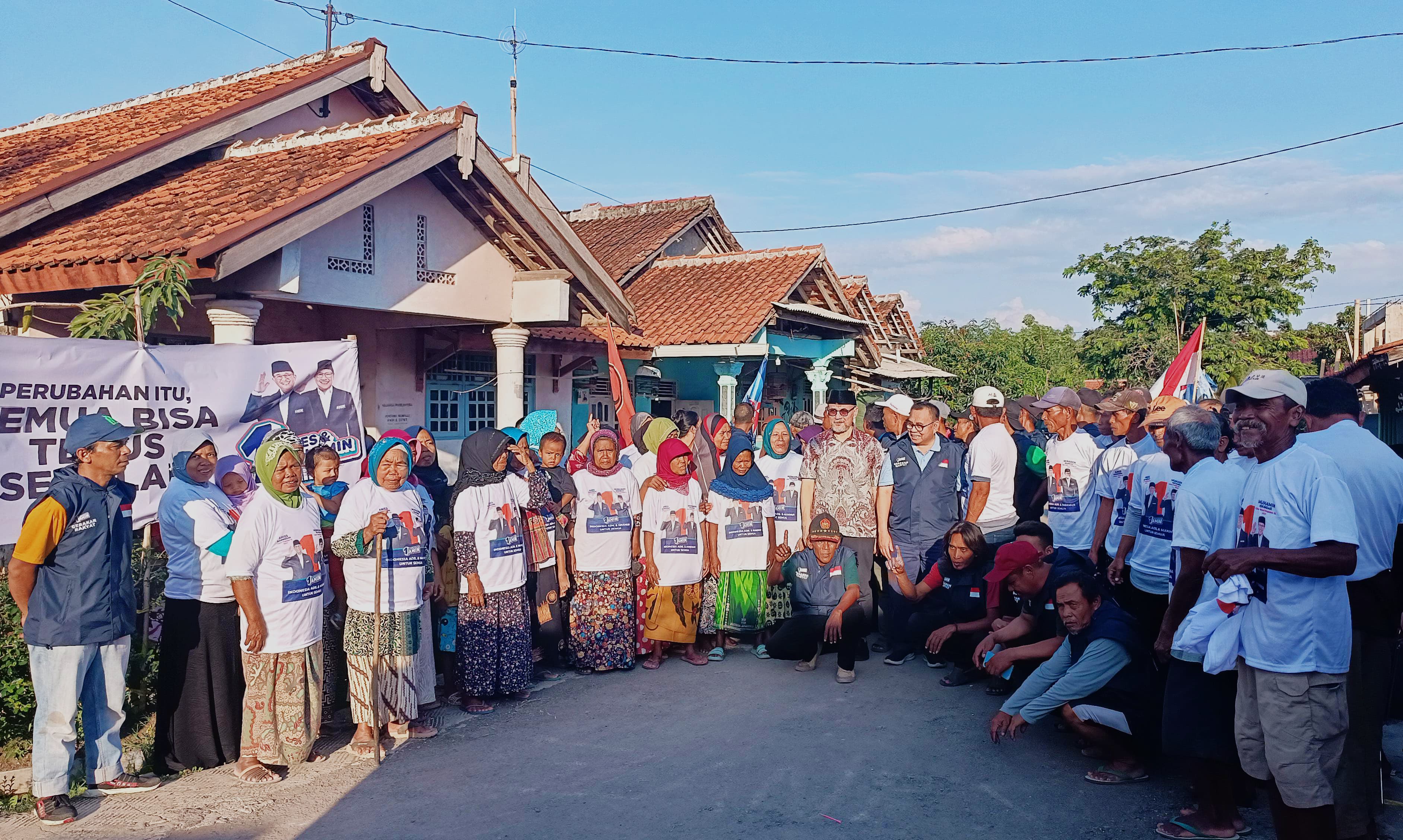 Relawan Militan AMIN Serempak Aktifkan Posko Gerakan Rakyat di Seluruh TPS Dukung Paslon 1 AMIN