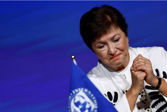 Direktur Pelaksana Dana Moneter Internasional (IMF) Kristalina Georgieva (Reuters/Susana Vera)