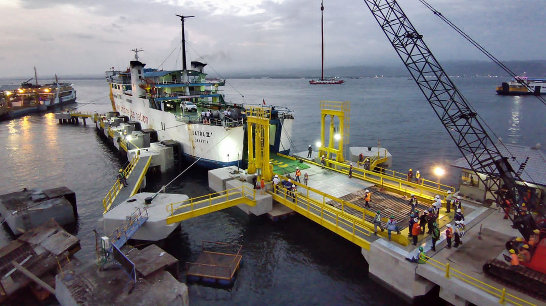 PT ASDP Indonesia Ferry (Persero) telah melakukan uji coba sandar Dermaga IV Gilimanuk pada Minggu, 10 Desember 2023 