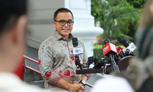 Menteri PANRB Abdullah Azwar Anas memberikan keterangan pers di Komplek Istana Kepresidenan Jakarta