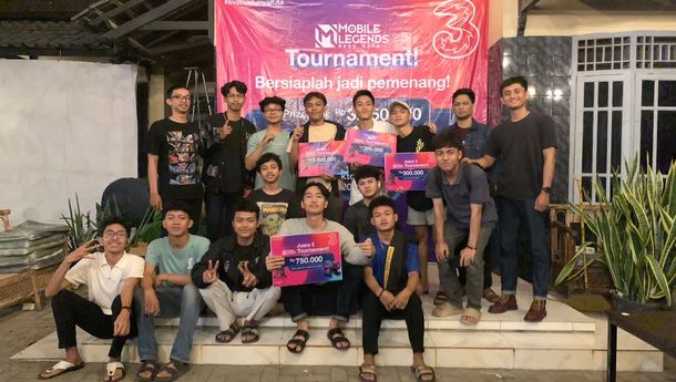 Sukses Gelar Turnamen E-Sport di 327 Lokasi, Tri Buktikan Keunggulan Jaringan