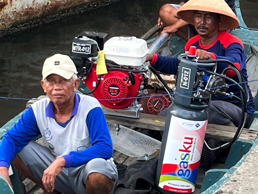 100 Mesin Kapal Nelayan Semarang jadi Sasaran Uji Coba Konversi BBG ke Gasku yang Dilakukan 