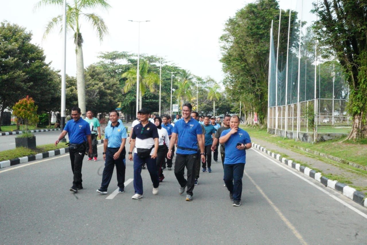 Jelang Pengamanan Nataru, Kilang Pertamina Unit Balikpapan Gelar Olahraga Bersama Stakeholder 