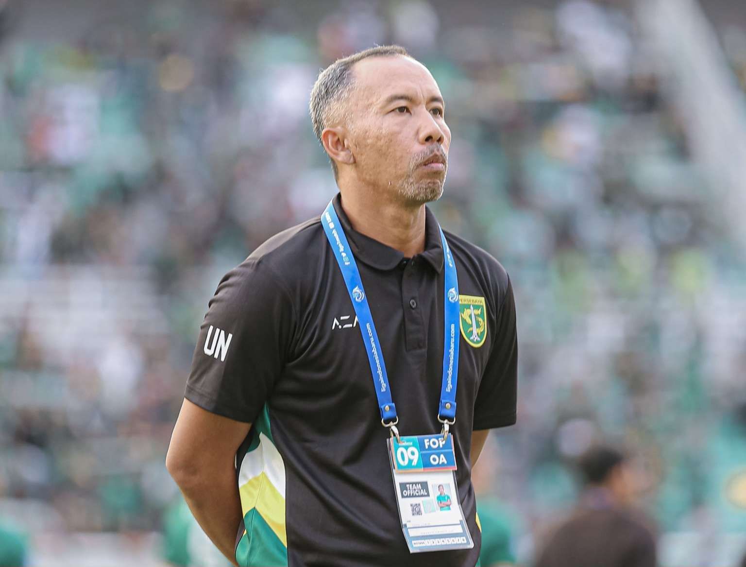 Pelatih Persebaya Surabaya Uston Nawawi