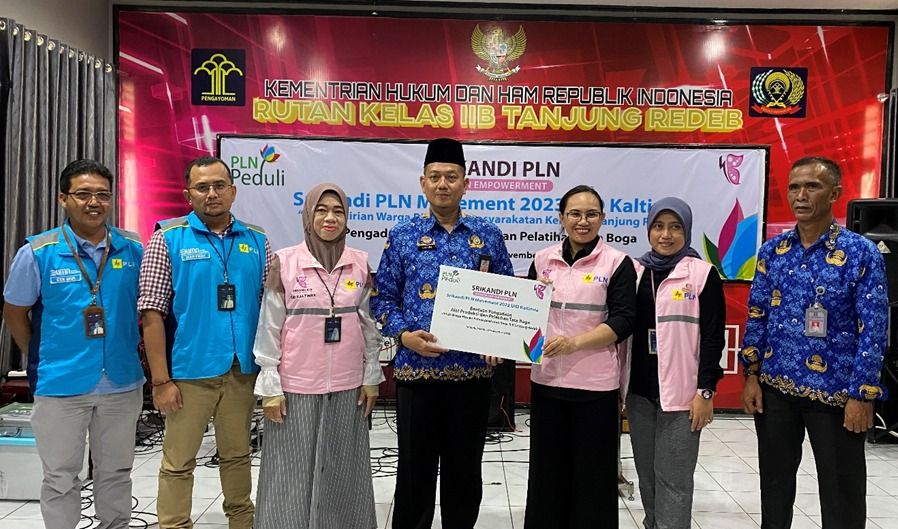 Tingkatkan Kemandirian, Srikandi dan TJSL PLN Gelar Pelatihan Bagi Warga Binaan Wanita di Tanjung Redeb 