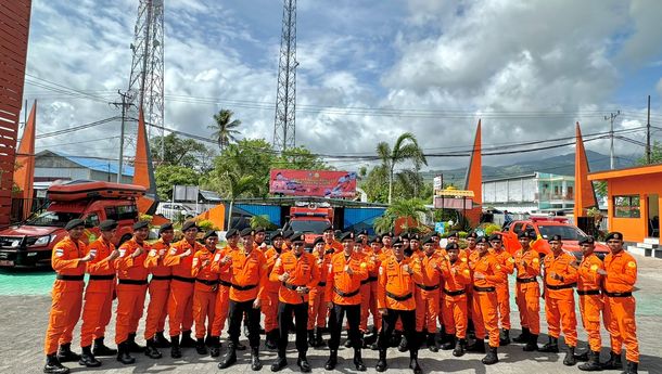 Gelar Apel Siaga SAR NATARU,  Basarnas Maumere Lepas 44 Personil yang Akan Melaksanakan Siaga