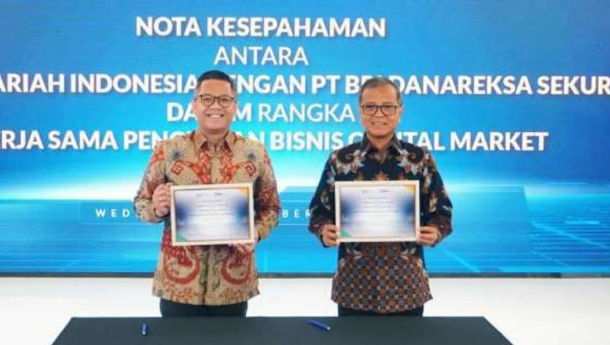  BSI dan BRI Danareksa Kerjasama Kemitraan Perkuat Bisnis Pasar Modal Syariah