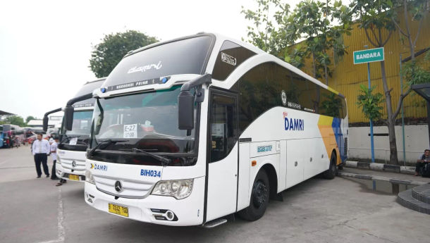 Sehari Dibuka, Damri Jual hingga 63.908 Tiket Nataru