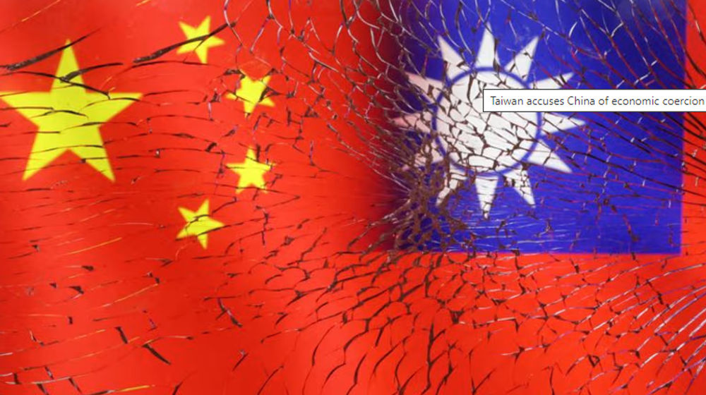 Ilustrasi Bendera China dan Taiwan 