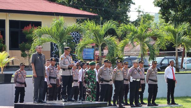 Polres Ende Gelar Operasi Lilin untuk Amankan Perayaan Natal dan Tahun Baru