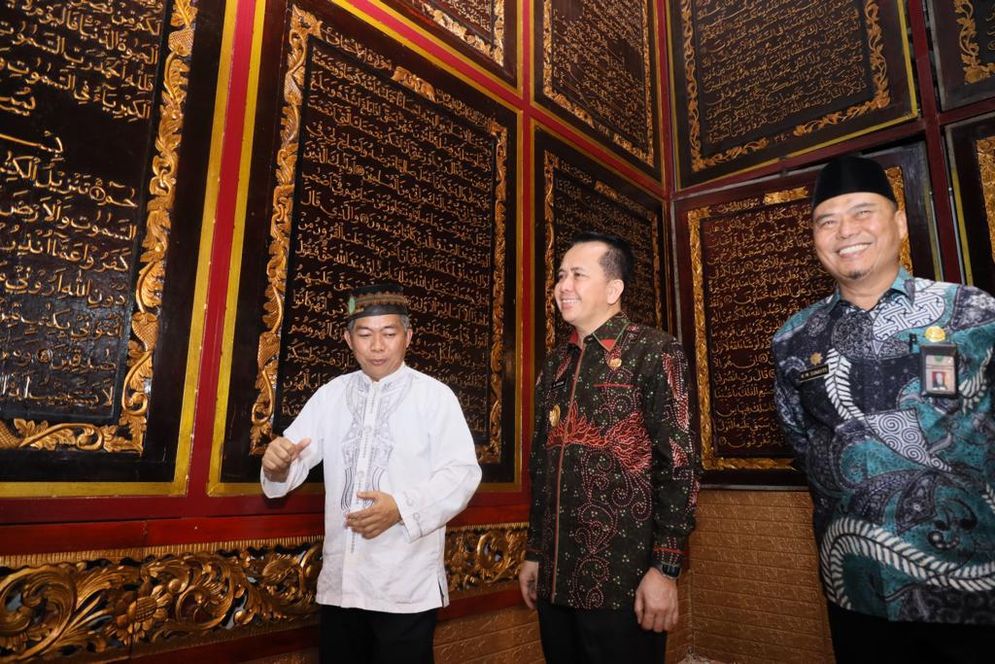 Pj Gubernur Agus Fatoni Kunjungi Bayt Al-Qur’an Al-Akbar Gandus Palembang 