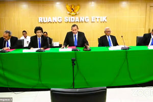 Sidang putusan Dewas KPK