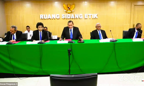 Sidang putusan Dewas KPK