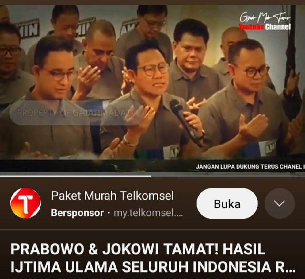 Cek Fakta: Benarkah, Seluruh Ulama di Indonesia Dukung Paslon Nomor 1? 