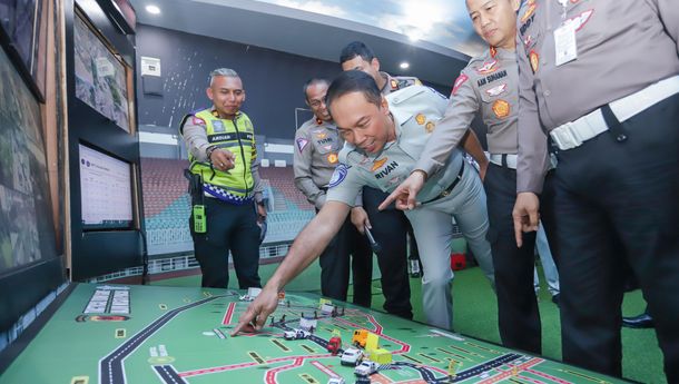 Jasa Raharja dan Korlantas Polri Tinjau Jalur Mudik Nataru Puncak Bogor