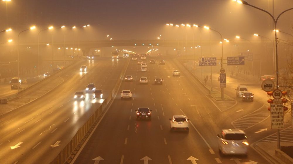 Ilustrasi Kabut Asap di China