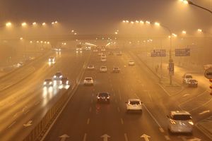 Ilustrasi Kabut Asap di China