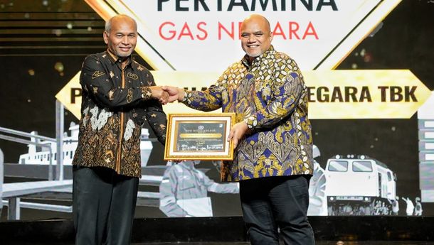 PGN Raih Predikat Badan Usaha Niaga Terbaik di Indonesia